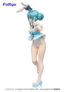 FuRyu - Hatsune Miku BiCute Bunnies Figure-Hatsune Miku White Rabbit Pearl Color ver.